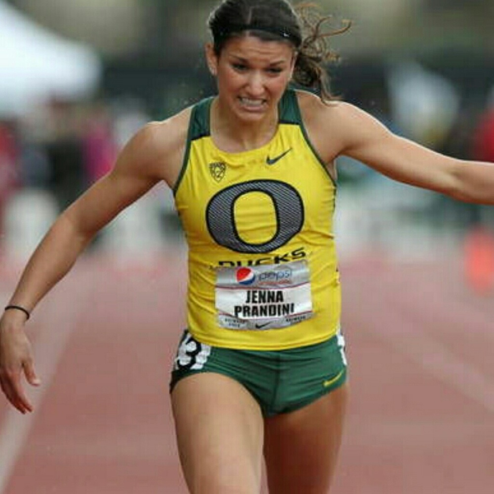 Nike Oregon Ducks Game Used Track Singlet Med